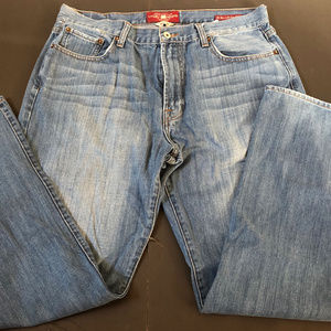 Lucky Brand Relaxed Straight Jeans Size 36x32